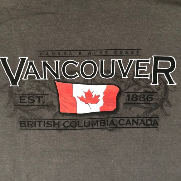 NWT Vancouver shirt 100% pre-shrunk cotton Sz L - Picture 2 of 8